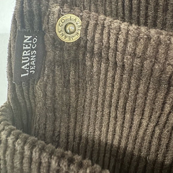 Ralph Lauren Brown Corduroy Pants Size 12 - Picture 4 of 8